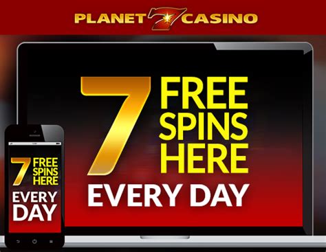  daily free spins planet 7
